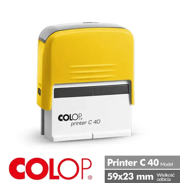 Pieczątka Colop Printer C40 | Wyrabianie pieczątek Białystok