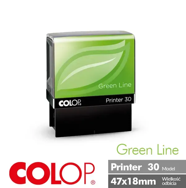 Pieczątka Colop Printer IQ Green Line 30 | Wyrabianie pieczątek Białystok